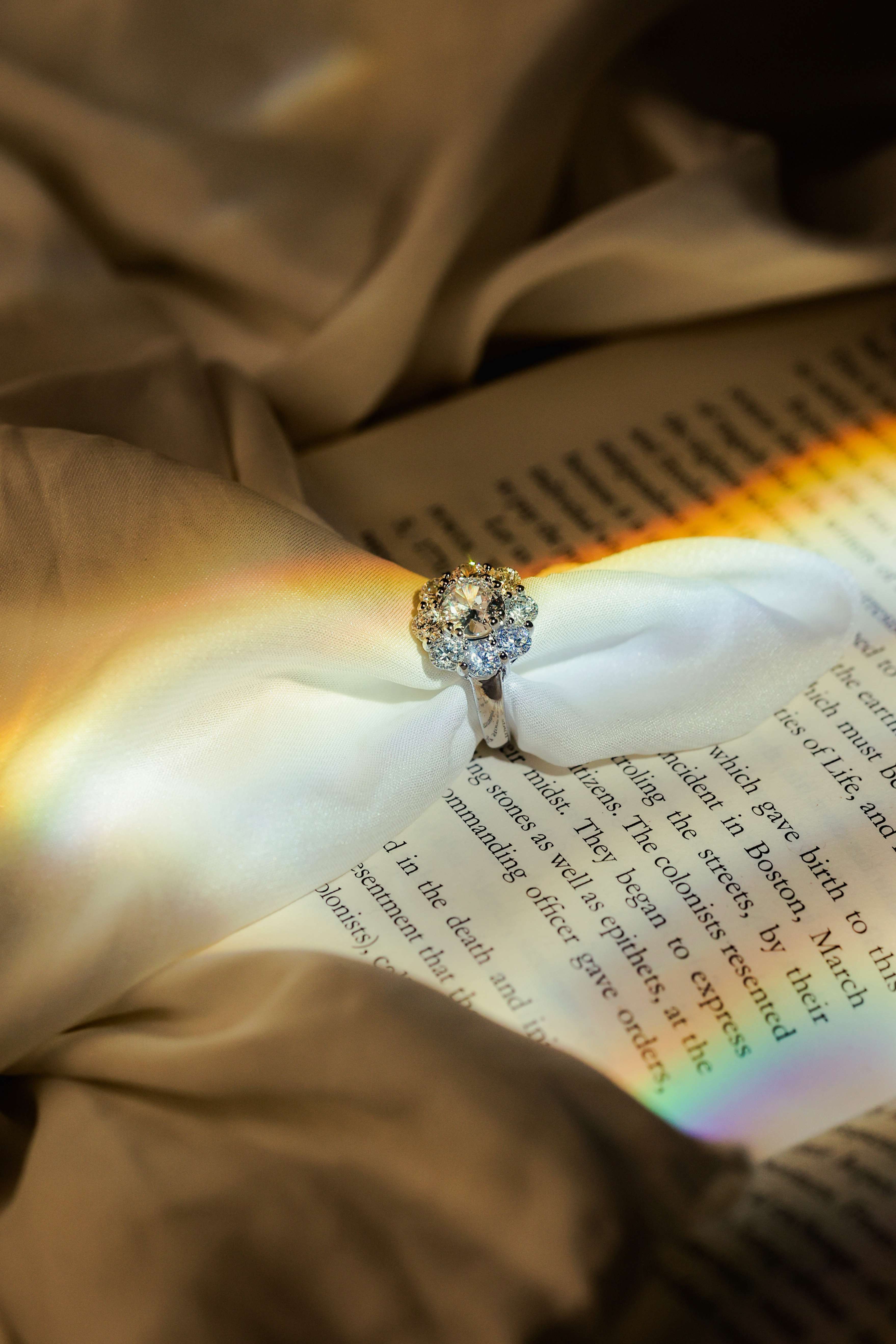 Solitaire Spark Ring